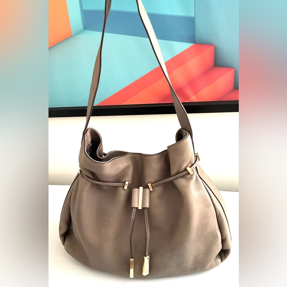Vince Camuto Leather Bucket Bag